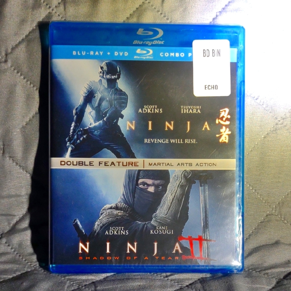 Ninja Double Feature Blu-ray New Unopened